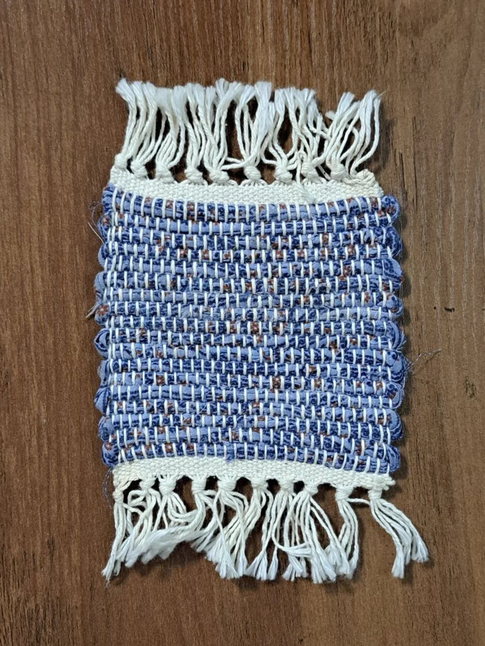 Miniature Woven Farmhouse Rag Rug
